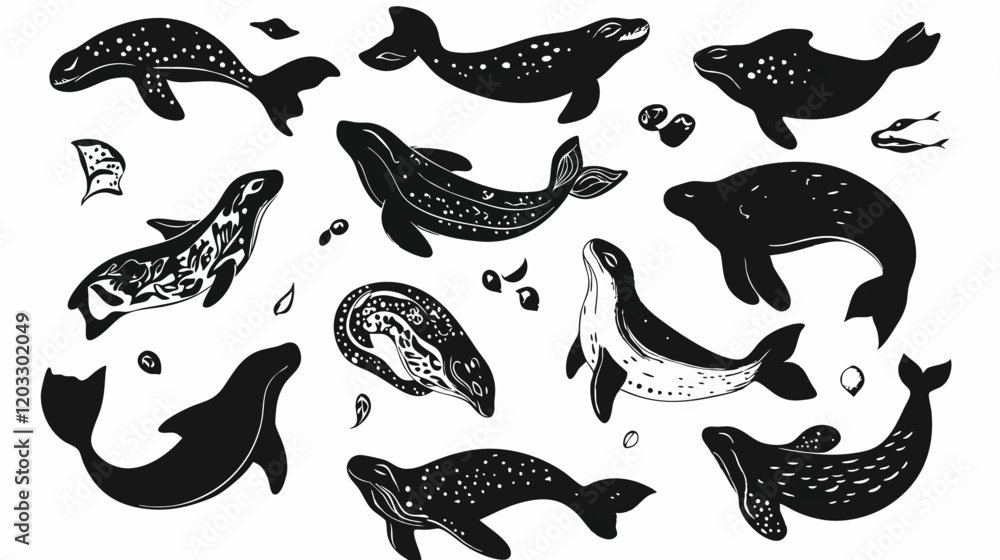 Ocean-themed design Ocean-themed design