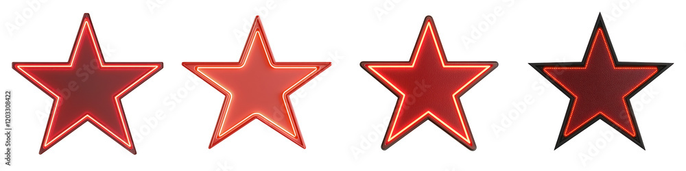 Vibrant Red Metallic Star Shapes in Minimalist Design Abstract Geometric Background with Modern Simple and Elegant Aesthetic Suitable for Branding Logos Banners and Corporate Identity Vibrant Red Metallic Star Shapes in Minimalist Design Abstract Geometric Background with Modern Simple and Elegant Aesthetic Suitable for Branding Logos Banners and Corporate Identity