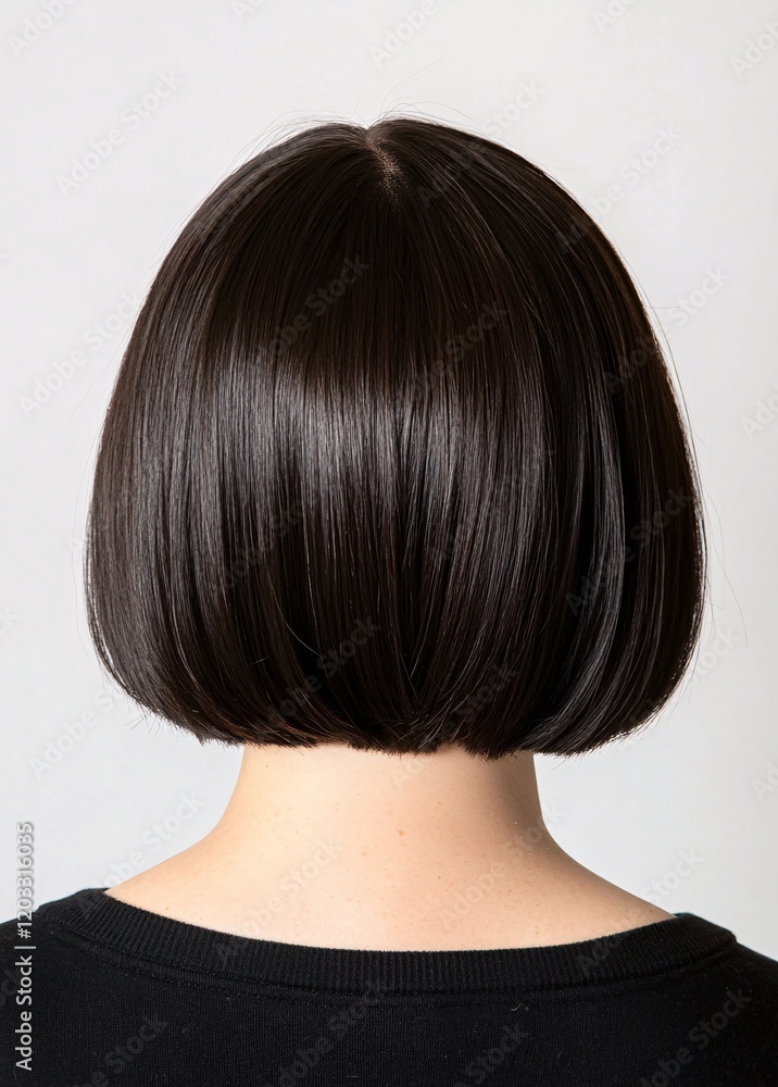 Naklejka premium hairstyle for woman