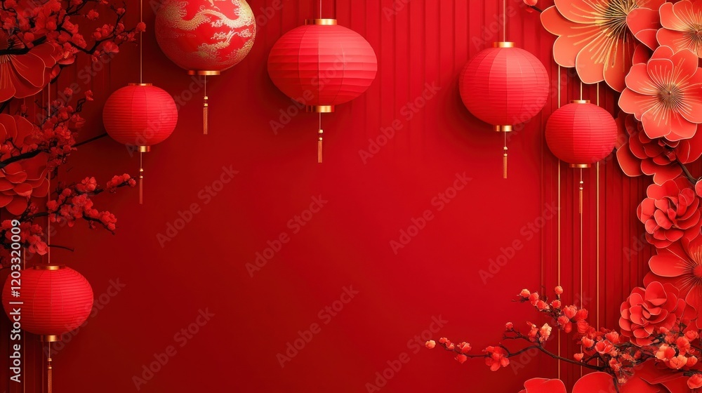 A classic red textured background with subtle depth and a clean central space for text, symbolizing the pride and celebration of China National Day