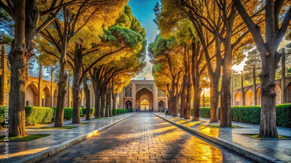 Isfahan's Ali Qapu Palace Road: a journey through Iranian architectural splendor and Persian royalty. Isfahan's Ali Qapu Palace Road: a journey through Iranian architectural splendor and Persian royalty.