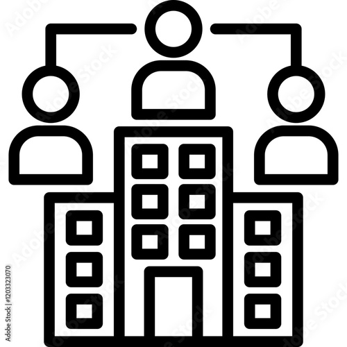 Outsourcing Icon