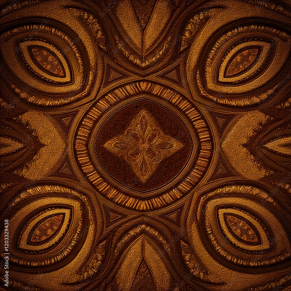 seamless pattern with floral African textile seamless pattern with floral African textile