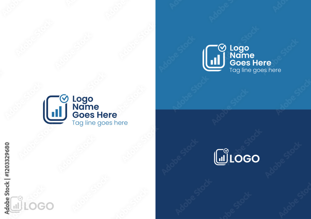business documents logo design concept business documents logo design concept