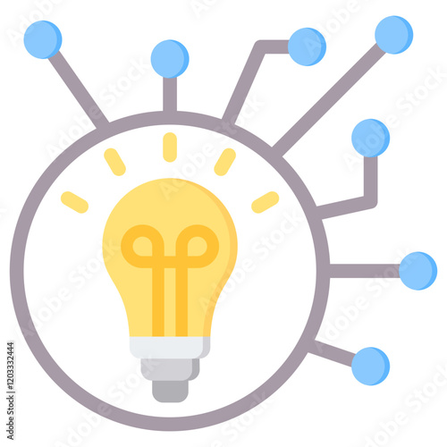 Disruptive Innovation Flat Icon