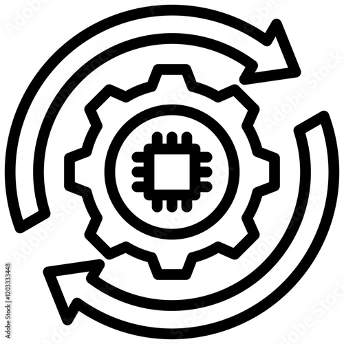 Automation Outline Icon