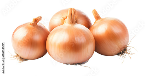 Wallpaper Mural Fresh onion on a transparent background. isolated background. Torontodigital.ca