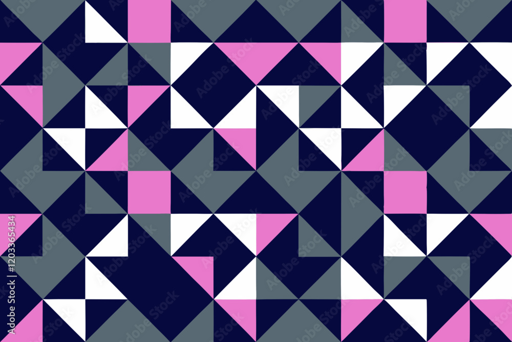 Geometric shapes pattern background Geometric shapes pattern background