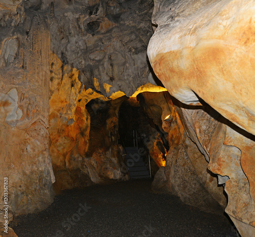 Cuceler Cave in Alanya, Antalya, Turkey. photo