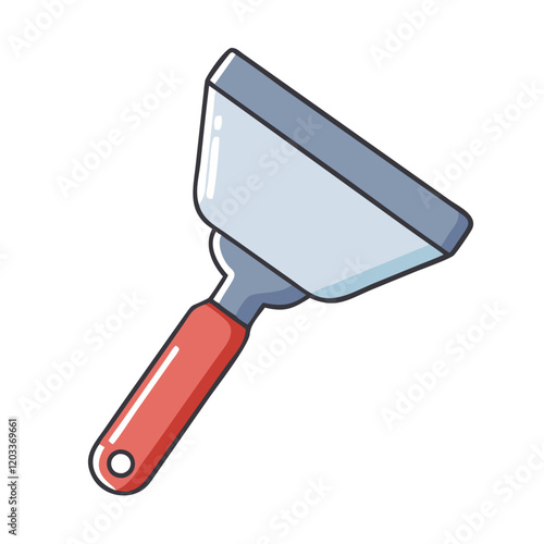 paint scraper icon, paint scraper vector illustration-simple illustration of paint scraper, perfect for paint scraper logos and icons