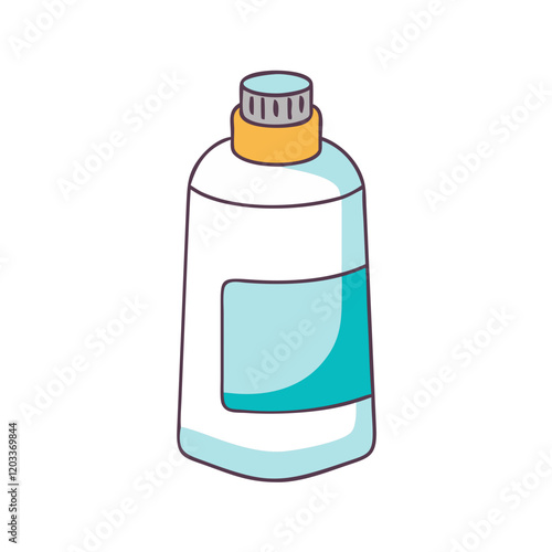 paint thinner bottle icon, paint thinner bottle vector illustration-simple illustration of paint thinner bottle, perfect for paint thinner bottle logos and icons