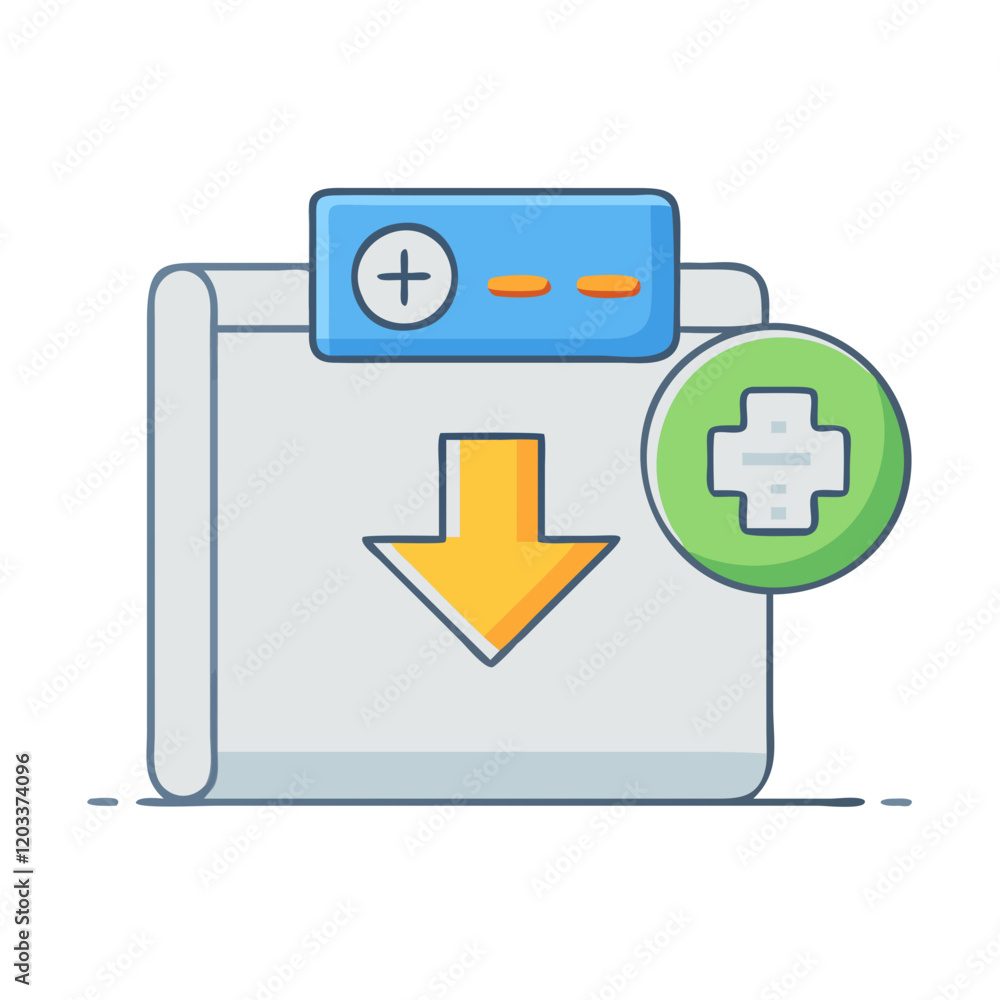 game download icon, game download vector illustration-simple illustration of game download, perfect for game download logos and icons game download icon, game download vector illustration-simple illustration of game download, perfect for game download logos and icons