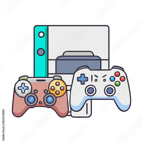 gaming console e g playstation xbox nintendo icon, gaming console e g playstation xbox nintendo vector,