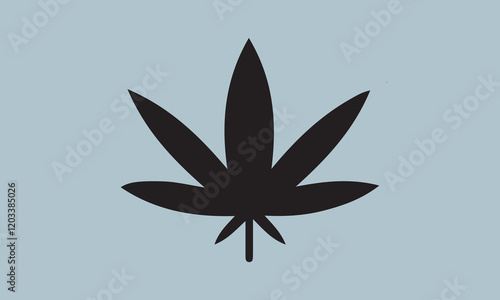 Sativa and indica  Silhouette  illustration Vector Art on White Background, Calligraphy t shirt design, card, flyer, Hand drawn lettering phrase, svg Files for Cutting Cricut and Silhouette, EPS 10