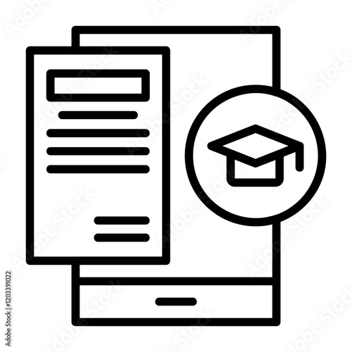 Mortarboard Icon