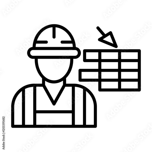 Bricklayer Icon