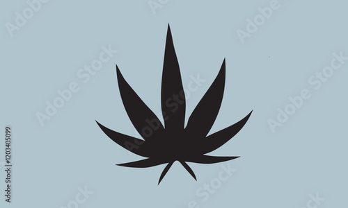 Sativa and indica Silhouette illustration Vector Art on White Background, Calligraphy t shirt design, card, flyer, Hand drawn lettering phrase, svg Files for Cutting Cricut and Silhouette, EPS 10