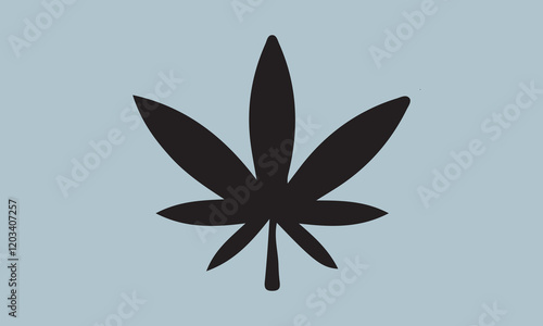 Sativa and indica Silhouette illustration Vector Art on White Background, Calligraphy t shirt design, card, flyer, Hand drawn lettering phrase, svg Files for Cutting Cricut and Silhouette, EPS 10