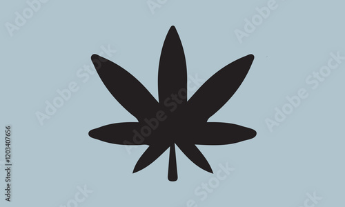 Sativa and indica Silhouette illustration Vector Art on White Background, Calligraphy t shirt design, card, flyer, Hand drawn lettering phrase, svg Files for Cutting Cricut and Silhouette, EPS 10
