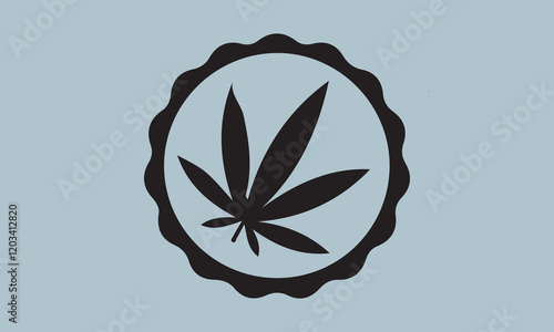Sativa and indica Silhouette illustration Vector Art on White Background, Calligraphy t shirt design, card, flyer, Hand drawn lettering phrase, svg Files for Cutting Cricut and Silhouette, EPS 10