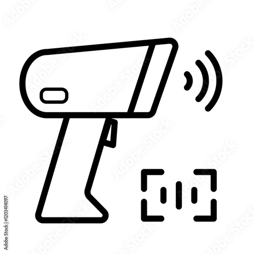 Barcode scanner icon