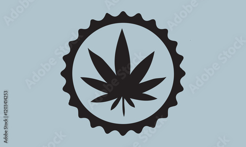 Sativa and indica Silhouette illustration Vector Art on White Background, Calligraphy t shirt design, card, flyer, Hand drawn lettering phrase, svg Files for Cutting Cricut and Silhouette, EPS 10