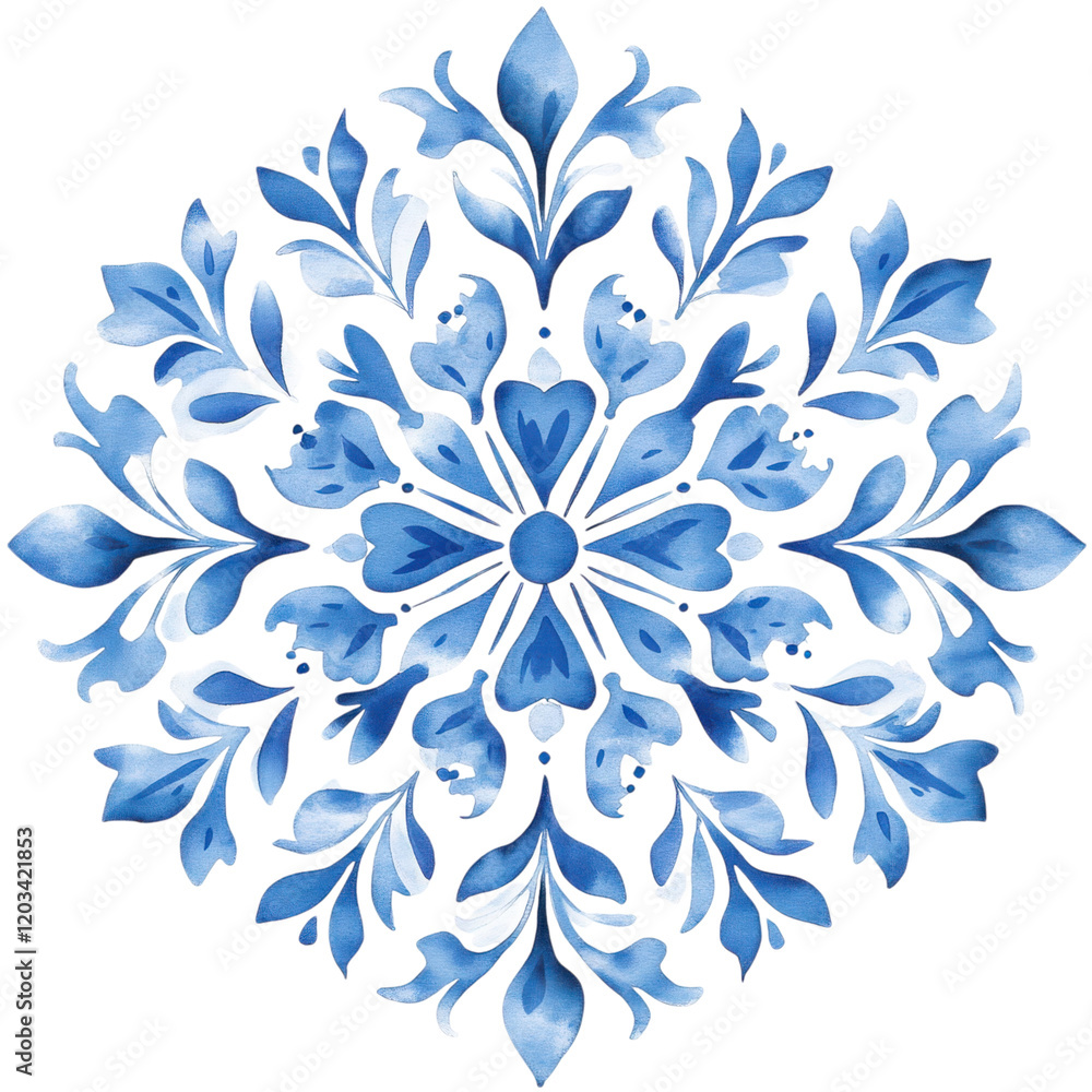 Fototapeta premium Coquette Christmas Chinoiserie Clipart Vector Illustration