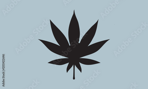 Sativa and indica Silhouette illustration Vector Art on White Background, Calligraphy t shirt design, card, flyer, Hand drawn lettering phrase, svg Files for Cutting Cricut and Silhouette, EPS 10