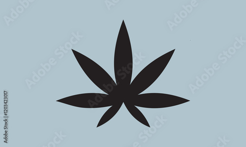 Sativa and indica Silhouette illustration Vector Art on White Background, Calligraphy t shirt design, card, flyer, Hand drawn lettering phrase, svg Files for Cutting Cricut and Silhouette, EPS 10