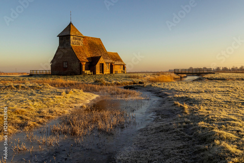 Lonely Church on the Kent Marsh