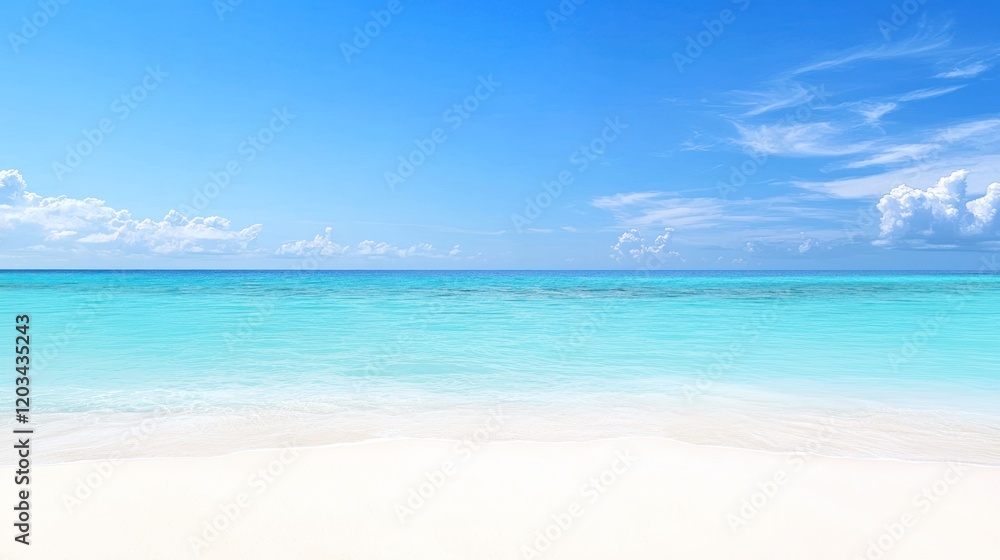 Tranquil Beach Scene Tranquil Beach Scene