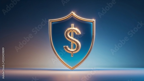 Free Download A Glowing Ethereal Shield with a Radiant and Mystical Aura, Symbolizing Protection and Strength - GFXLoad