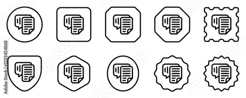 Editable speech recognition, transcription vector icon. AI technology, artificial intelligence. Part of a big icon set family. Perfect for web and app interfaces, presentations, infographics, etc