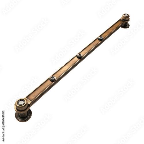 Vintage Mechanical Lever Bar with Round Bearings photo