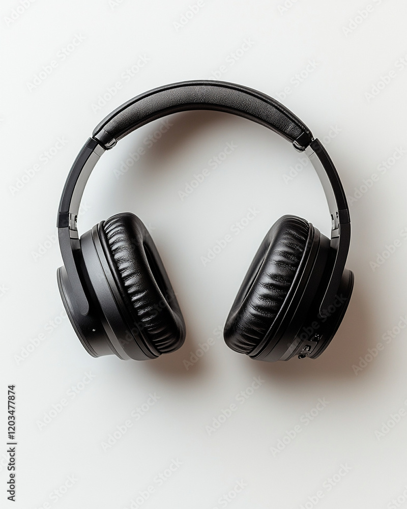 headphones isolated on white background headphones isolated on white background