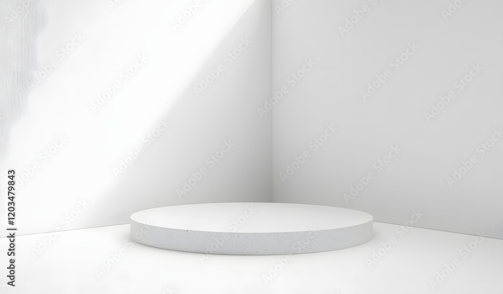 White room corner background wall inside design space of empty interior clean studio floor or grey podium show platform stand product display and minimal blank stage art scene on showroom 3d backdrop. White room corner background wall inside design space of empty interior clean studio floor or grey podium show platform stand product display and minimal blank stage art scene on showroom 3d backdrop.