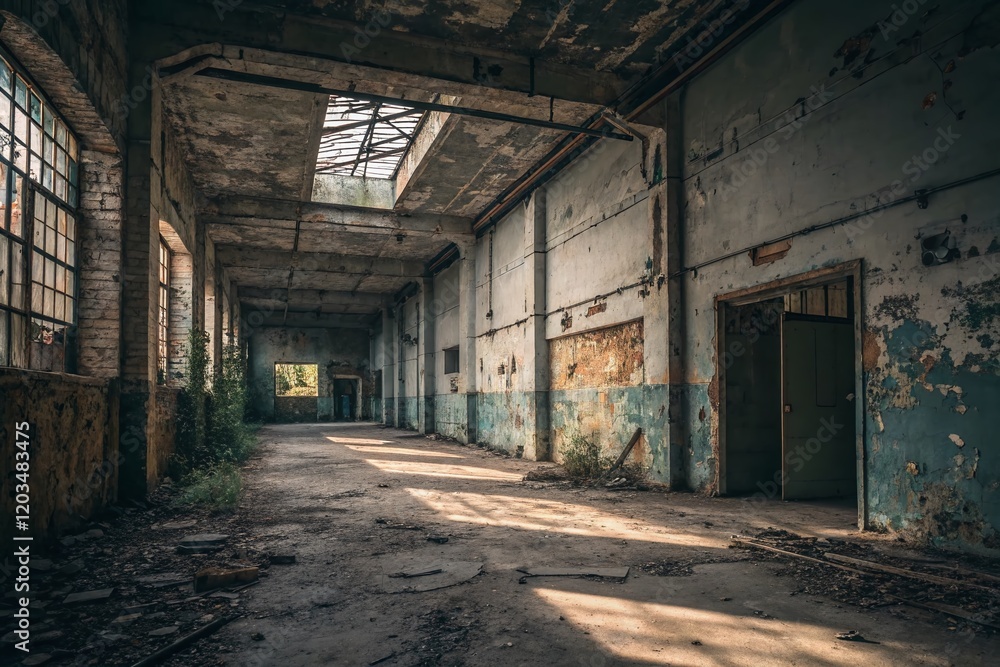 Abandoned Urban Building Interior, Decaying Architecture, Grunge, Urban Exploration, Lost Place Photography Abandoned Urban Building Interior, Decaying Architecture, Grunge, Urban Exploration, Lost Place Photography