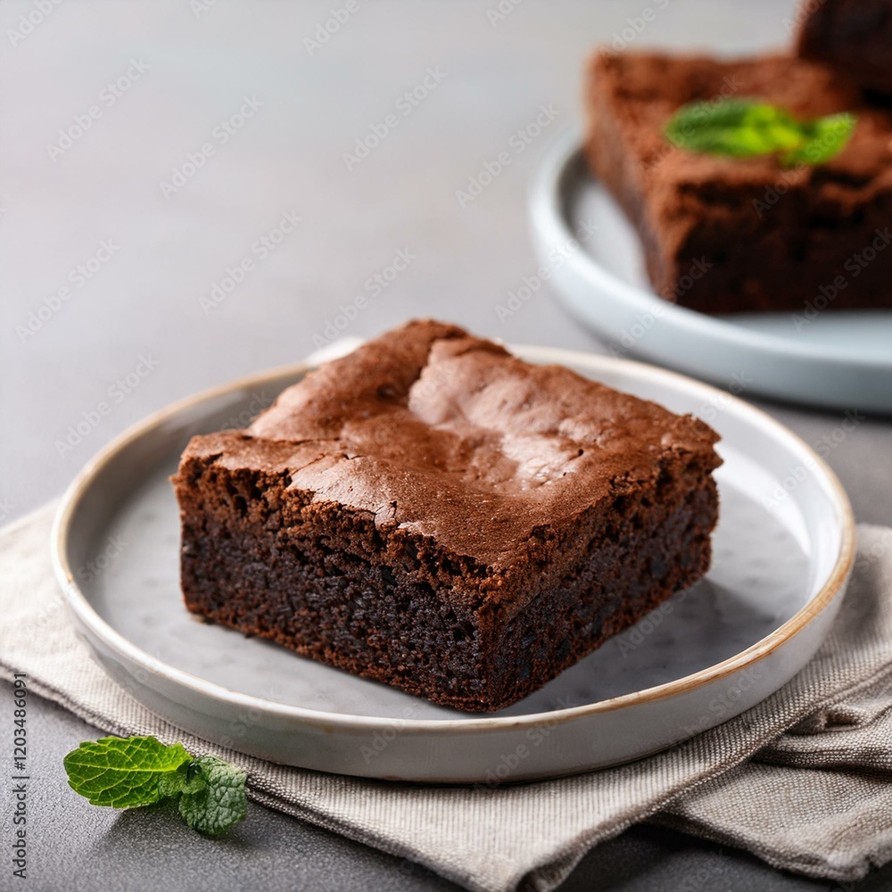 Fresh chocolate brownies Fresh chocolate brownies