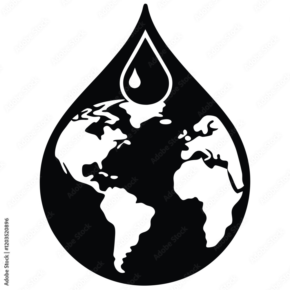 Obraz premium drop of water