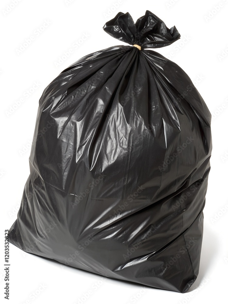 close up garbage bag on white background clipping path
close up garbage bag on white background clipping path
