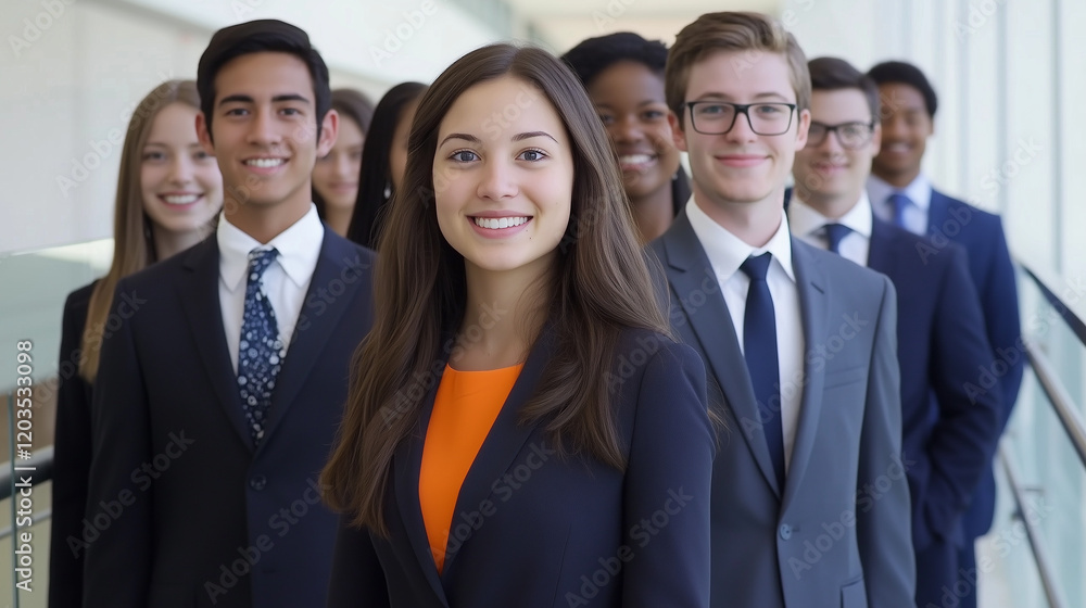 Diverse Young Business Professionals in Modern Office Setting with Clean Professional Look for Corporate Presentations and Marketing Materials Diverse Young Business Professionals in Modern Office Setting with Clean Professional Look for Corporate Presentations and Marketing Materials