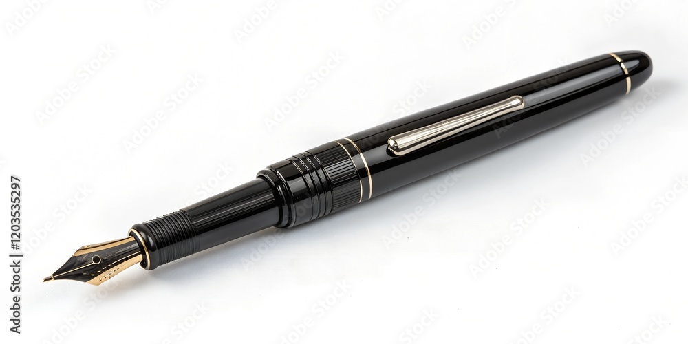 fountain pen isolated on white fountain pen isolated on white