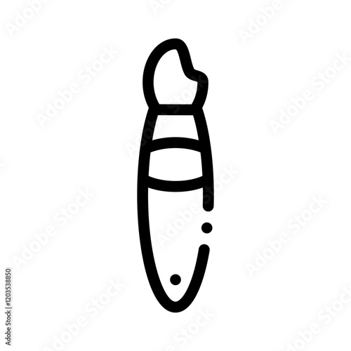 brush line icon