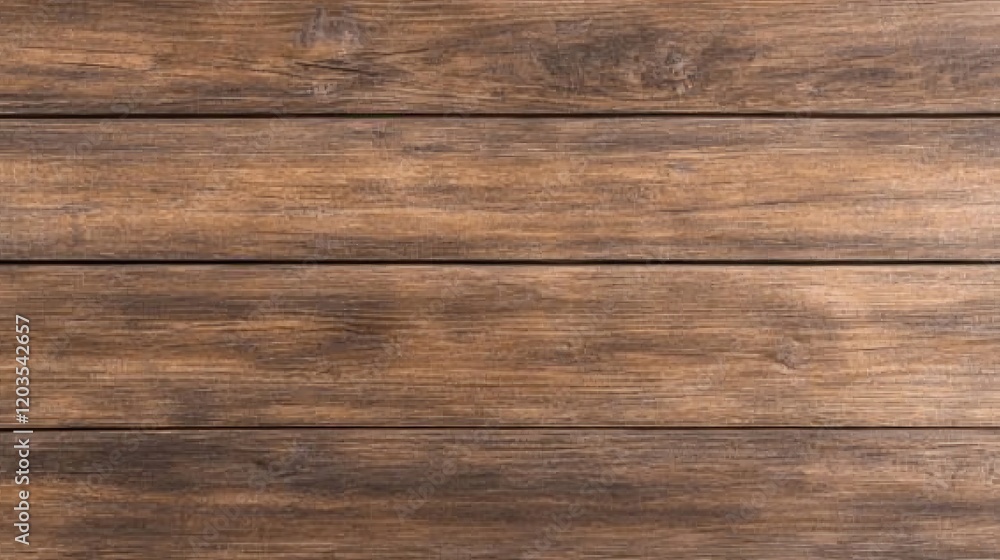 Rich brown wood planks create rustic texture background. AI Generated Rich brown wood planks create rustic texture background. AI Generated