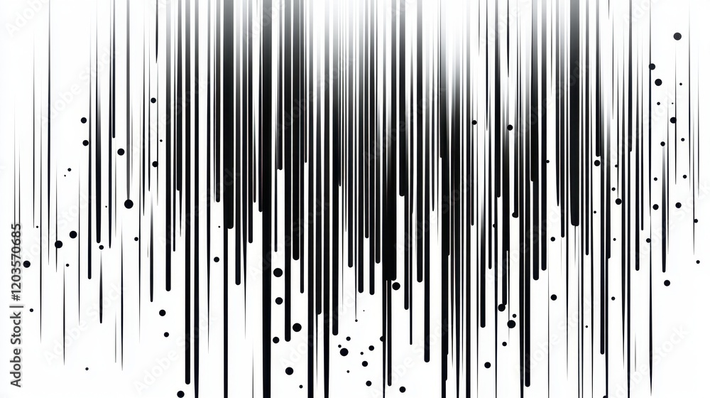 Vertical black ink drips on white background Vertical black ink drips on white background