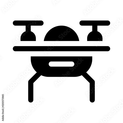drone glyph icon