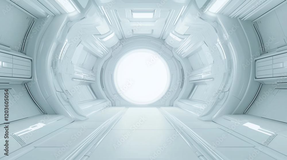 futuristic white architectural structure background futuristic white architectural structure background