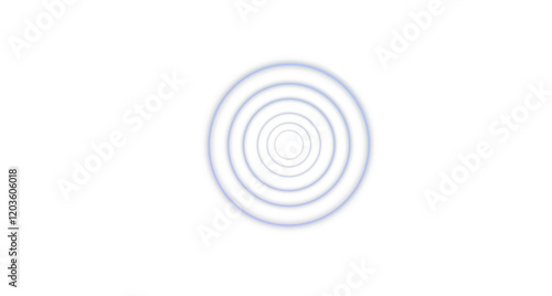 Wifi wave light effect. Png Radar sensor, beep technology, digital sign. Png Transparent neon circle symbol. wireless internet connection. Radar or sonar with wireless technology emitting