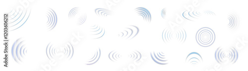 Wifi wave light effect. Png Radar sensor, beep technology, digital sign. Png Transparent neon circle symbol. wireless internet connection. Radar or sonar with wireless technology emitting