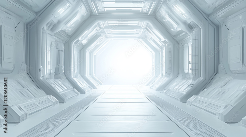 futuristic white architectural structure background futuristic white architectural structure background